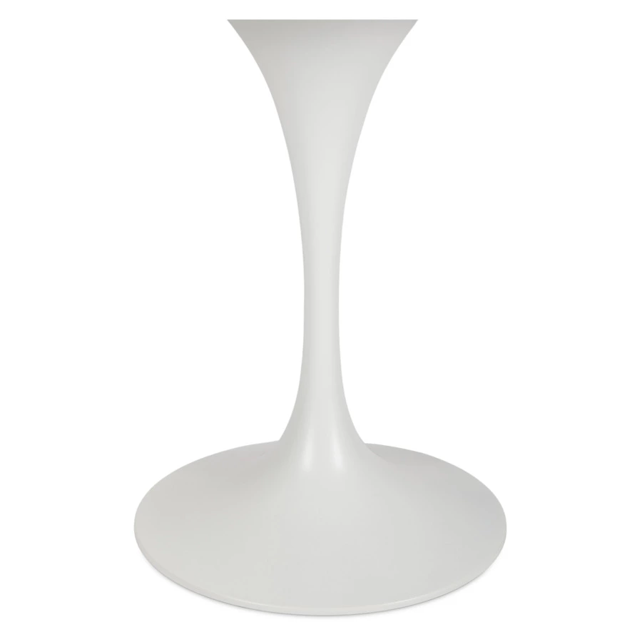 Стол обеденный Decor de table Vetro 90х90х75 см, мрамор Royal Cliff White