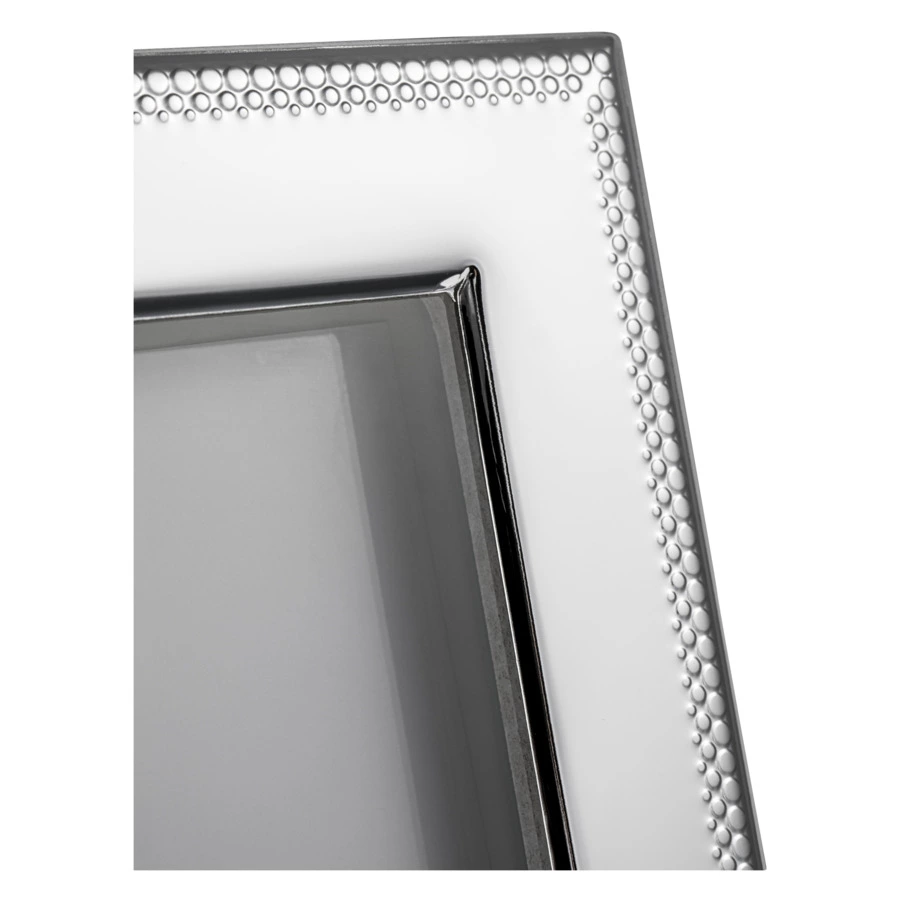 Рамка для фото Intersilver Твист 18x24 см, алюминий с посеребрением