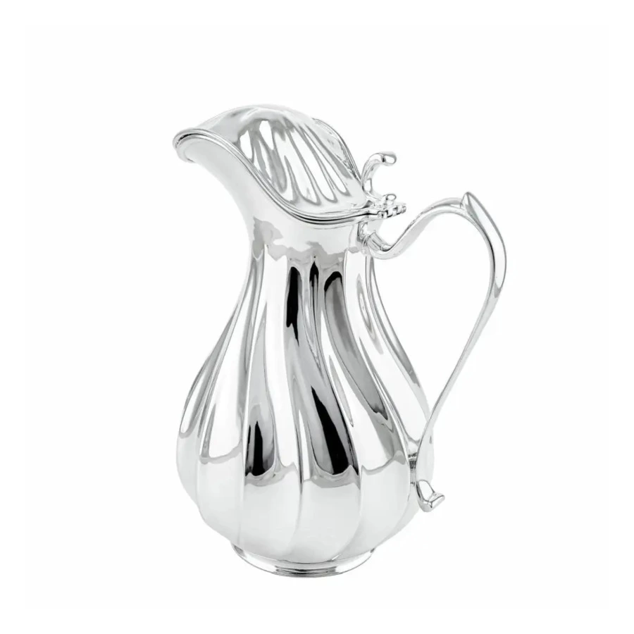 Кувшин с гладкой ручкой в футляре АргентА Classic Торче 513 г, серебро 925