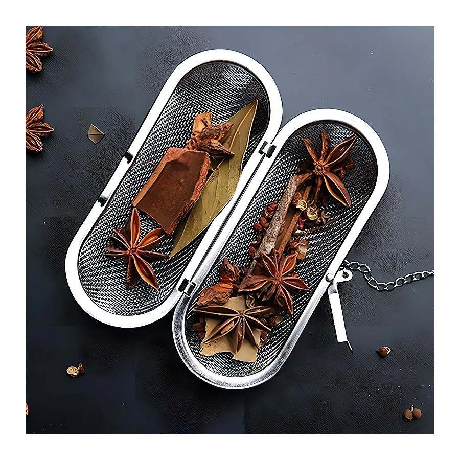 Сито овальное для специй Gefu INFUSIO 8х4х3 см, сталь нержавеющая