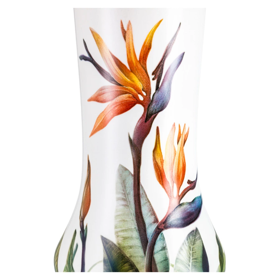 Ваза настольная ИФЗ Альфа  Стрелиция 17,4 см, фарфор твердый