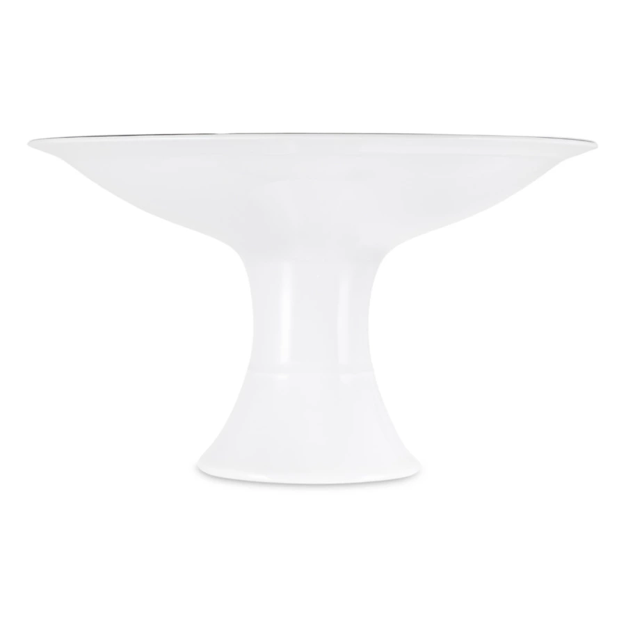 Ваза для фруктов ИФЗ Молодежная Лимоны 26х16,2 см, фарфор твердый