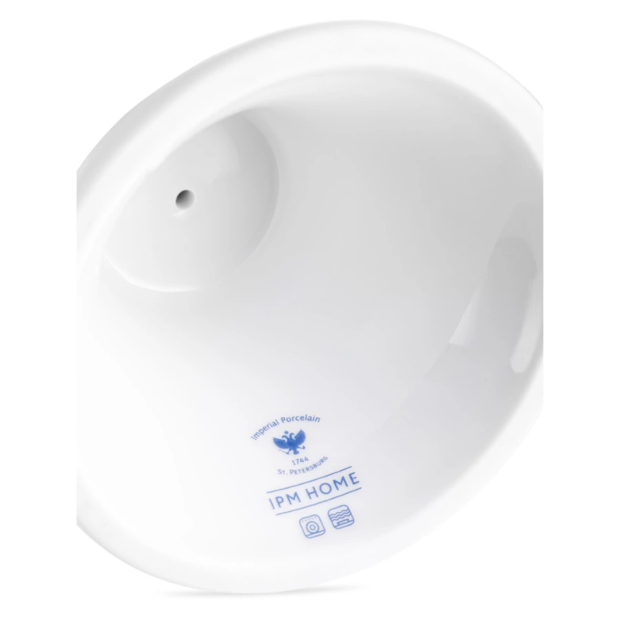 Ваза для фруктов ИФЗ Молодежная Лимоны 26х16,2 см, фарфор твердый