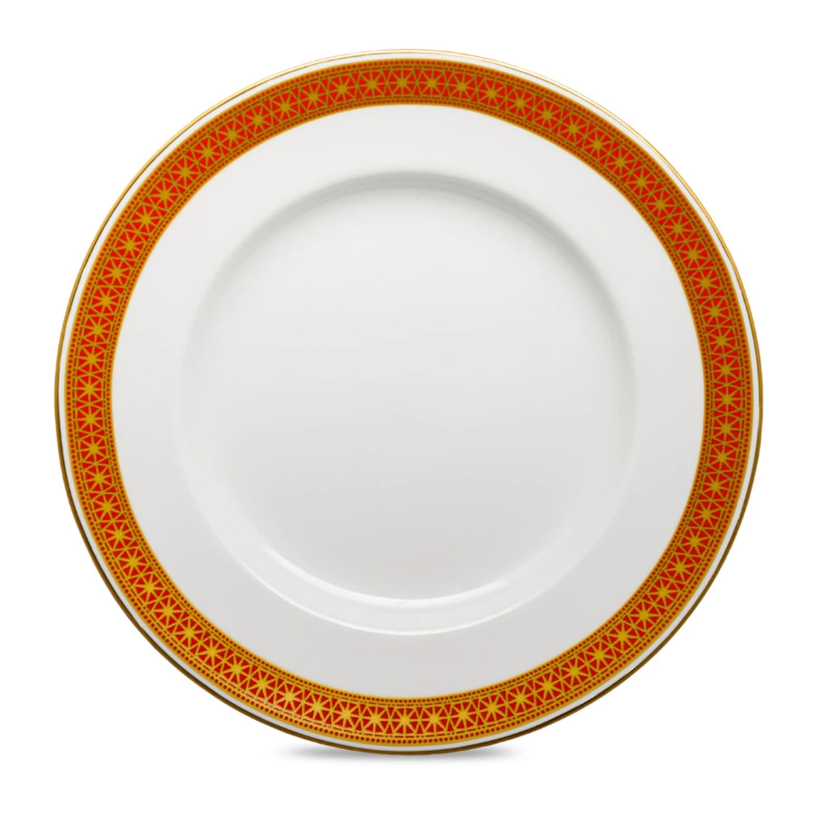 Тарелка десертная ИФЗ Гладкая Русский стиль 18 см, фарфор твердый