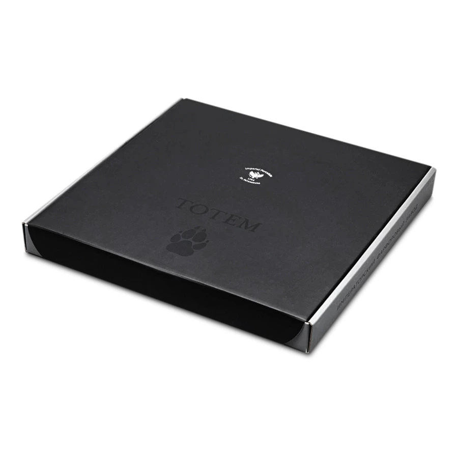 Тарелка декоративная ИФЗ Эллипс-2 Тотем. Тигр 30 см. фарфор твердый, п/к