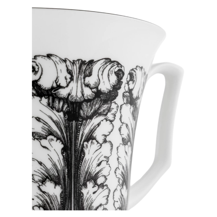 Чашка чайная с блюдцем ИФЗ Юлия Сысоев. Волшебный сад IV 210 мл, фарфор костяной, п/к