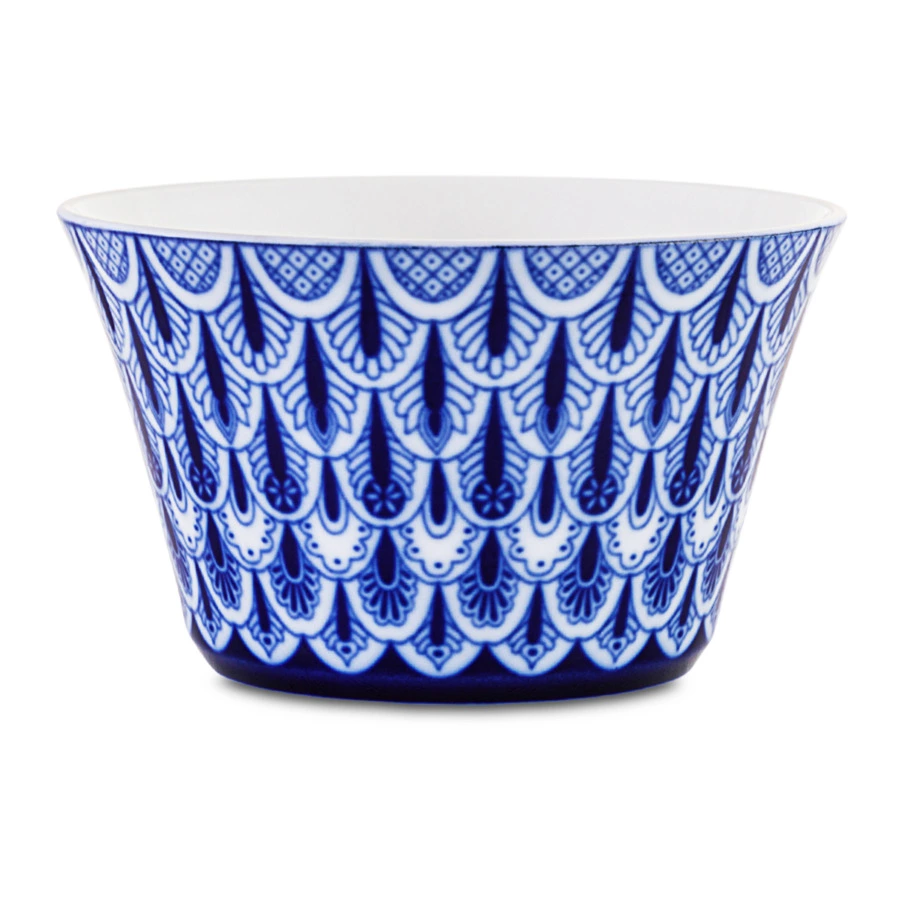 Салатник порционный ИФЗ Молодежная Ажур 11,5 см, фарфор твердый