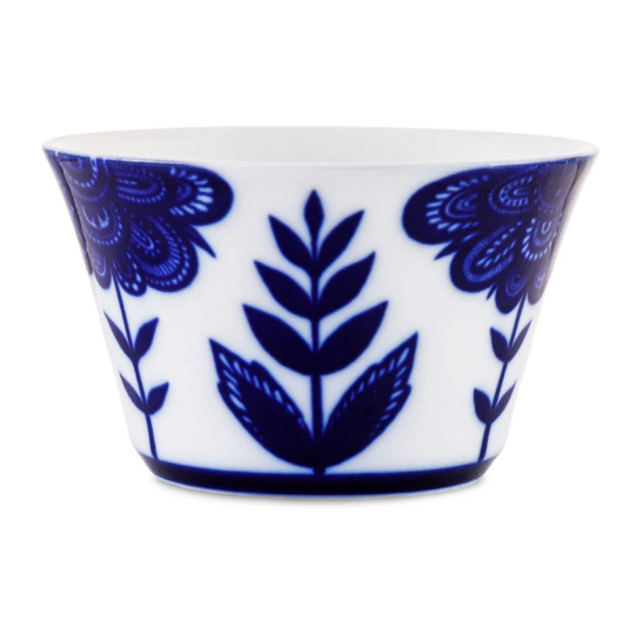 Салатник порционный ИФЗ Молодежная Флер 11,5 см, фарфор твердый