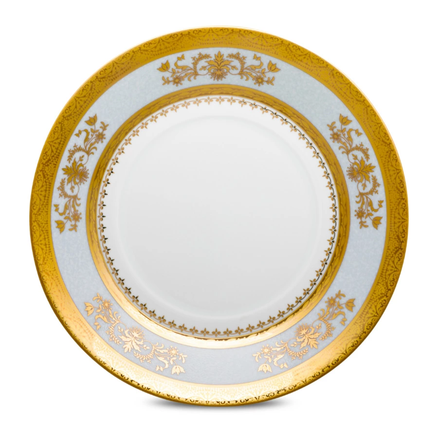 Чашка с блюдцем для завтрака ИФЗ Richelieu Orsay gris Ciel 300 мл, фарфорт твердый