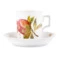 Чашка чайная с блюдцем ИФЗ Гербовая Гранаты 230 мл, фарфор твердый