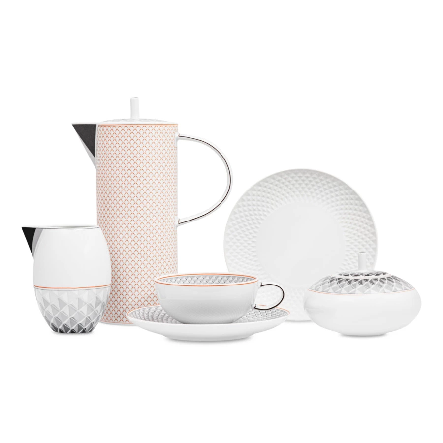 Сервиз чайный Vista Alegre Майя на 6 персон 21 предметов, фарфор