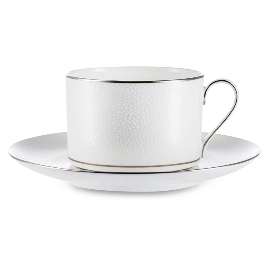 Сервиз чайный Narumi Белый жемчуг на 6 персон 21 предмет, фарфор костяной