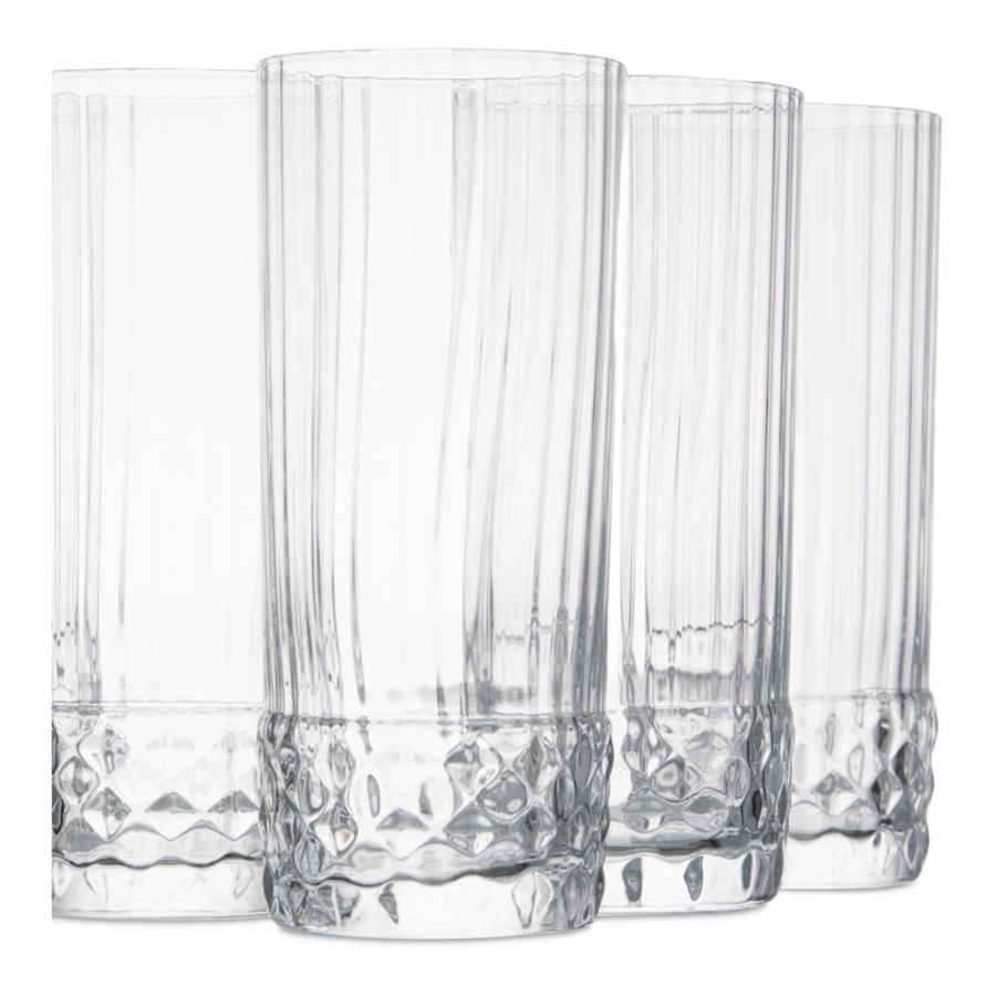 Стакан для коктейля Long Drink Bormioli Rocco Америка 20-х 400 мл, стекло