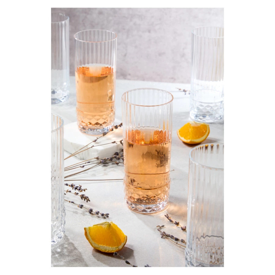 Стакан для коктейля Long Drink Bormioli Rocco Америка 20-х 400 мл, стекло
