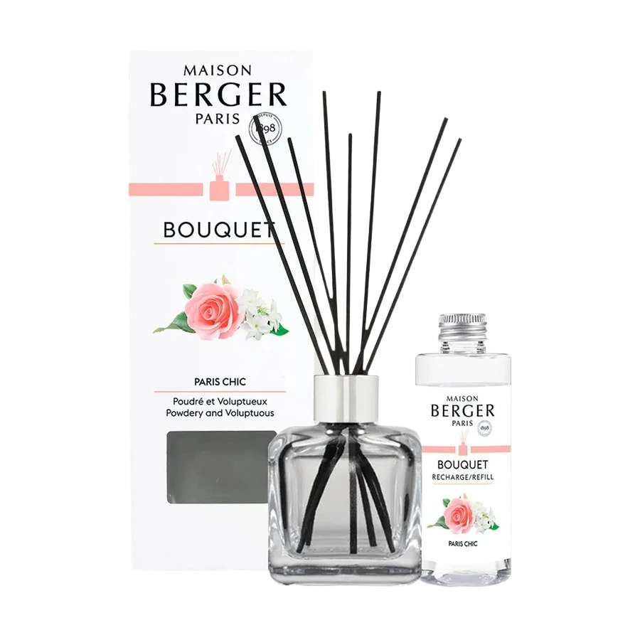 Аромадиффузор Maison Berger Парижский Шик 100 мл, 8 лавсановых палочек, п/к