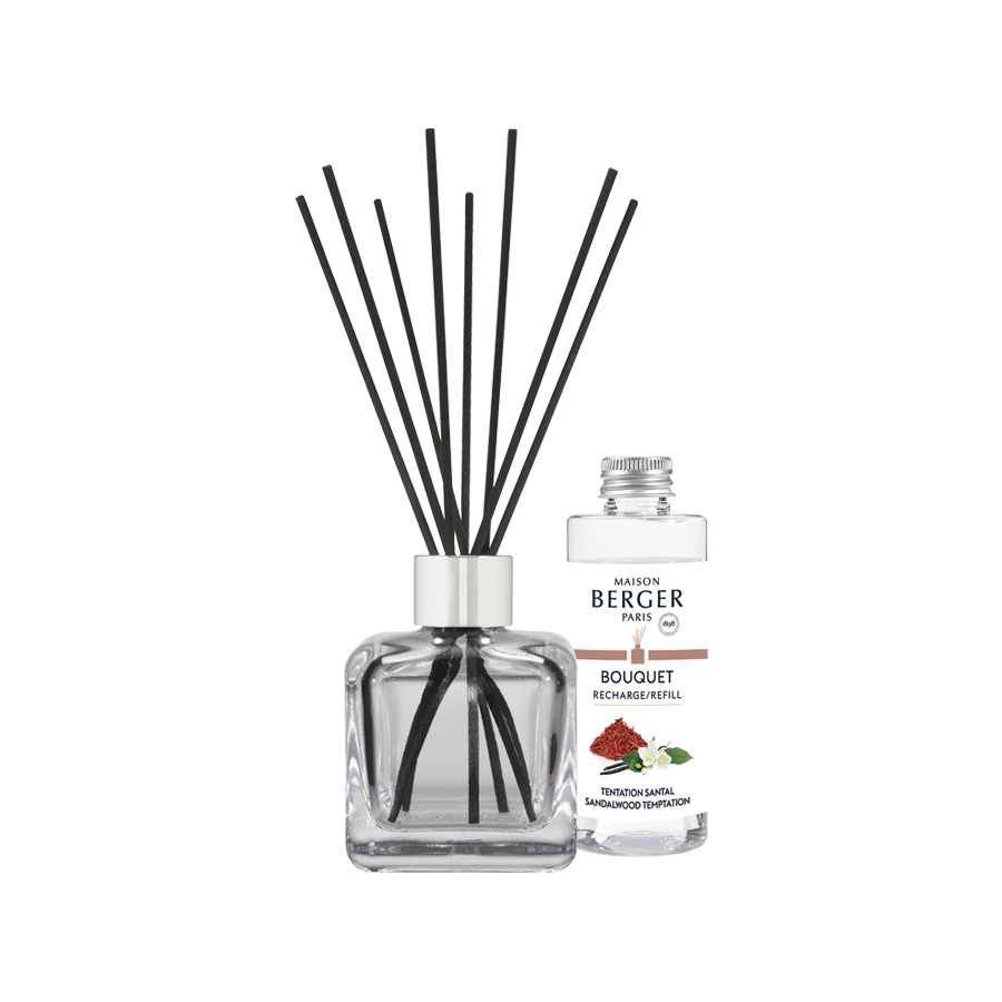 Аромадиффузор Maison Berger Чувственный Сандал 100 мл, 8 лавсановых палочек, п/к