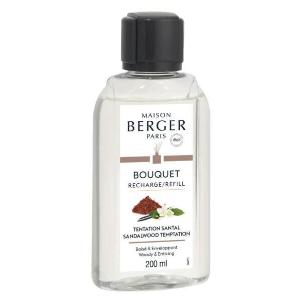 Аромат сменный для диффузора Maison Berger Чувственный Сандал 200 мл