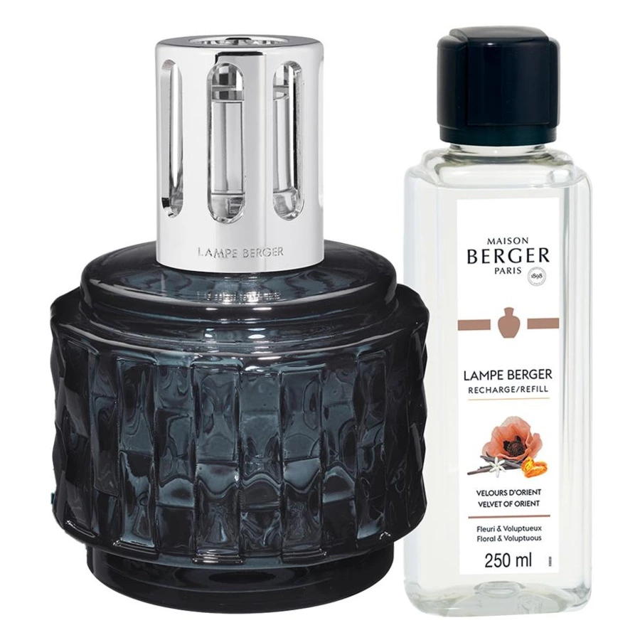 Набор ароматический Maison Berger лампа Берже Вариация Серая с ароматом Восточный Бархат 250 мл