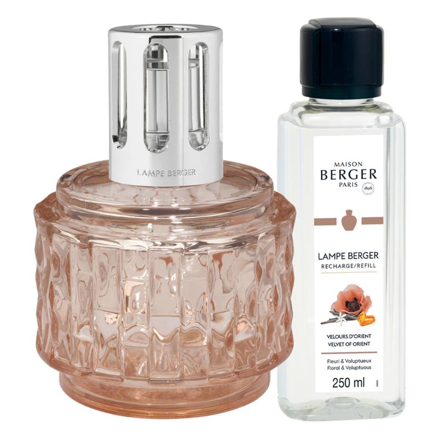 Набор ароматический Maison Berger лампа Берже Вариация Нюд с ароматом Восточный Бархат 250 мл