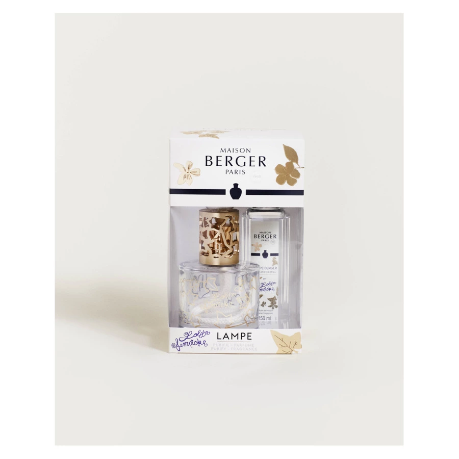 Набор ароматический Maison Berger лампа Берже прозрачная мини и аромат Лолита Лемпика 250 мл