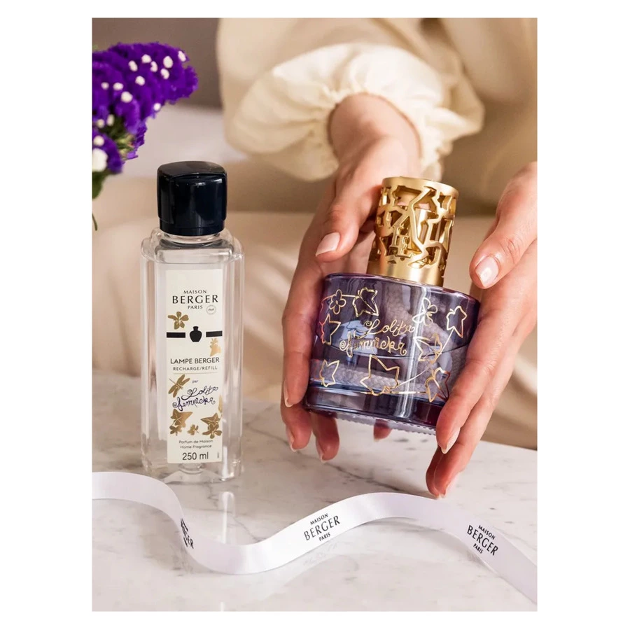Набор ароматический Maison Berger лампа Берже Фиалковая мини и аромат Лолита Лемпика 250 мл