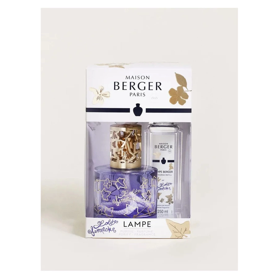 Набор ароматический Maison Berger лампа Берже Фиалковая мини и аромат Лолита Лемпика 250 мл