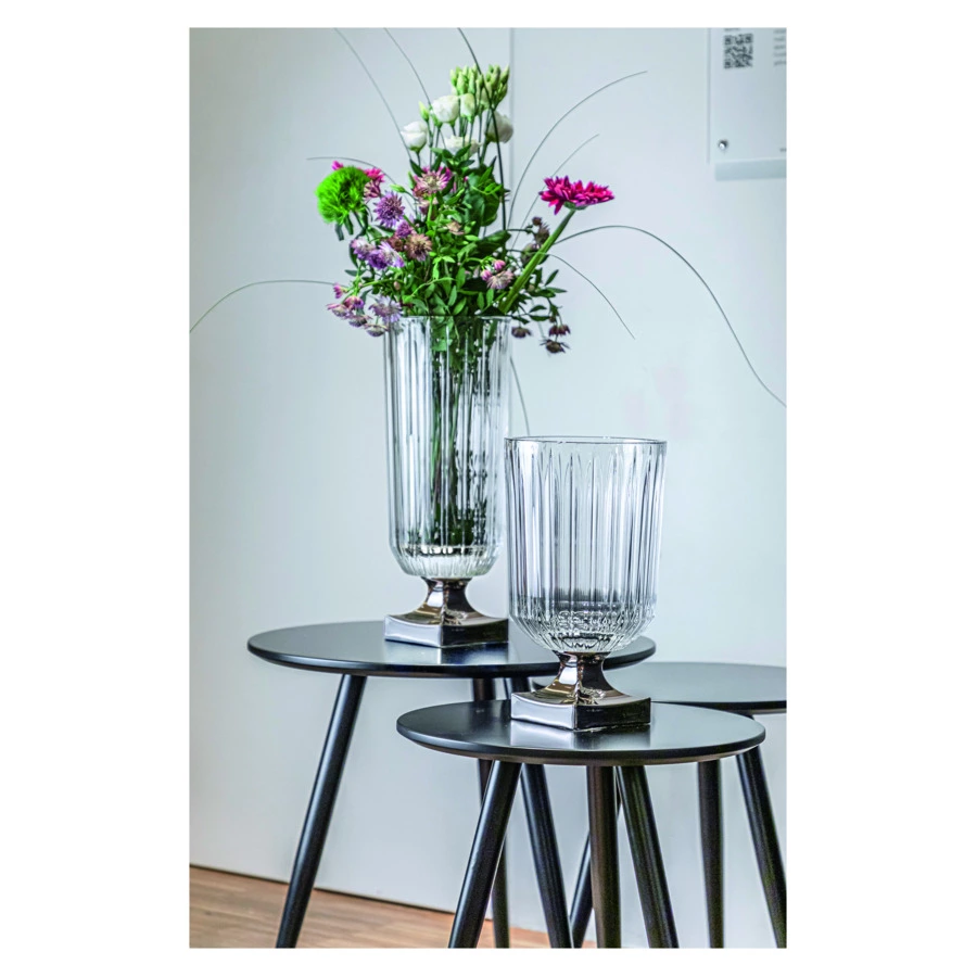 Ваза на платиновой ножке Nachtmann MINERVA 32 см, хрусталь бессвинцовый