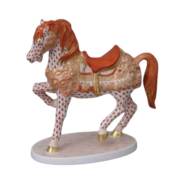 Фигурка Herend Карусельная Лошадка 34,2х15 см, фарфор