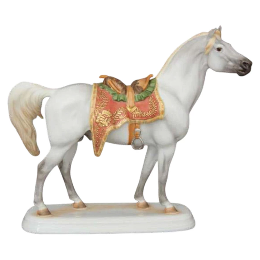 Фигурка Herend Оседланная лошадь, фарфор