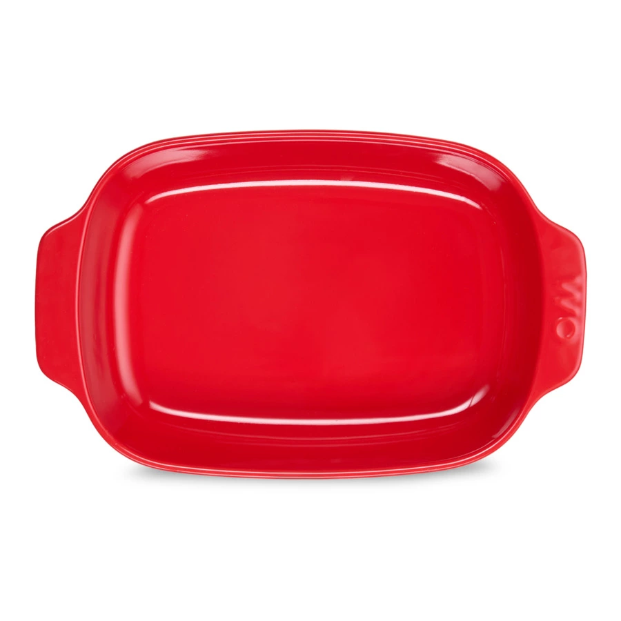 Форма для запекания WO HOME Paola 31х19,3x5,5 см, 1,6 л, жаропрочная керамика, красная