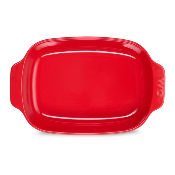 Форма для запекания WO HOME Paola 31х19,3x5,5 см, 1,6 л, жаропрочная керамика, красная