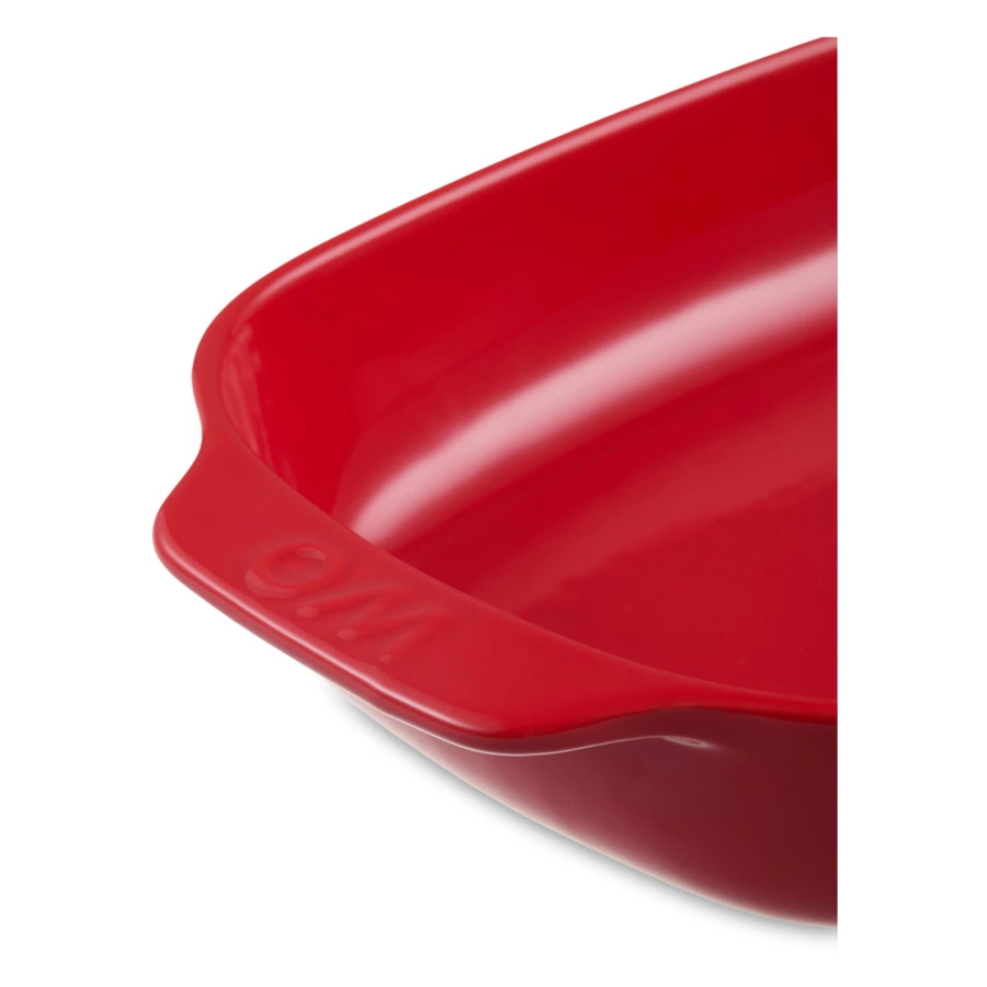 Форма для запекания WO HOME Paola 31х19,3x5,5 см, 1,6 л, жаропрочная керамика, красная