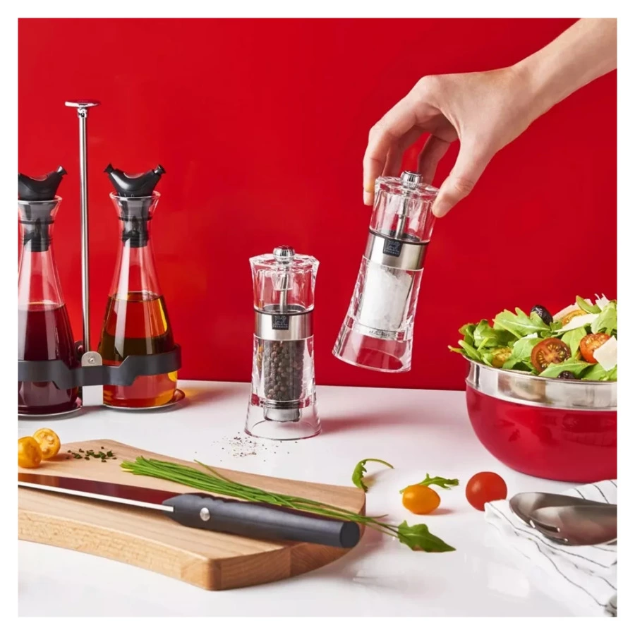 Набор мельниц для соли и перца Peugeot Oslo 14 см, акрил