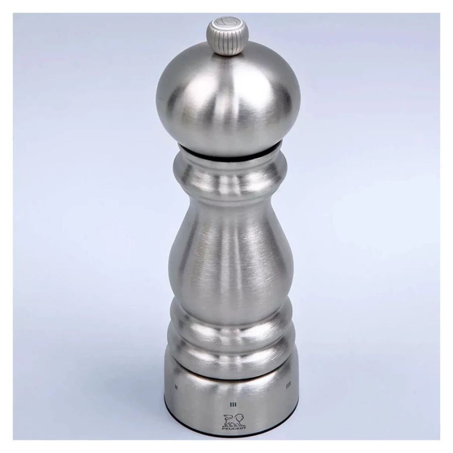 Мельница для соли Peugeot Paris Chef, 18 см, 6 степеней помола, сталь нержавеющая