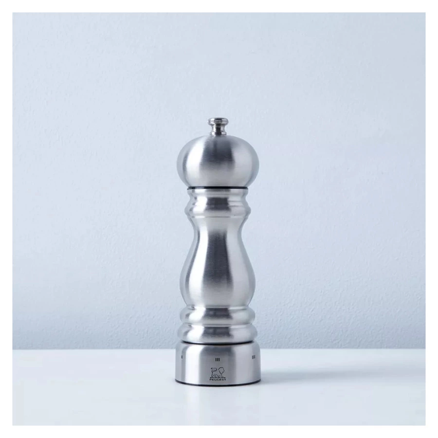 Мельница для соли Peugeot Paris Chef, 18 см, 6 степеней помола, сталь нержавеющая