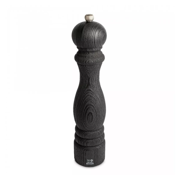 Мельница для перца Peugeot Paris Nature Black, 30 см, 3 степени помола, дерево, черная