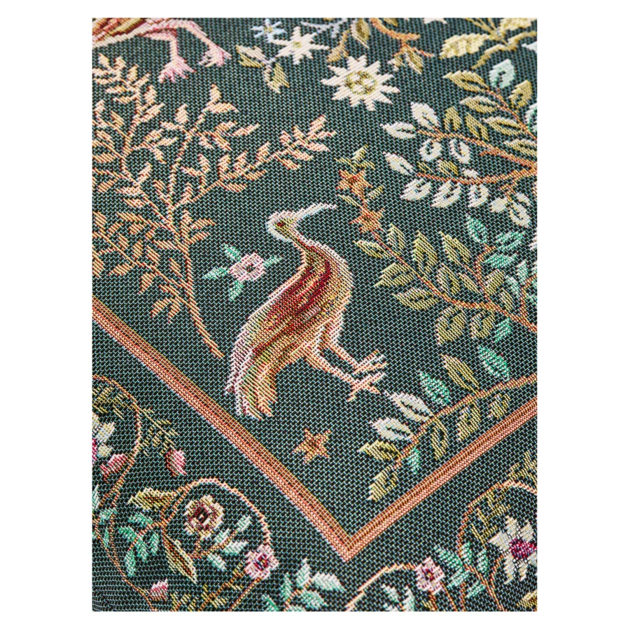 Подушка двусторонняя Decor de table Рапсодия бирюза 45х45 см, гобелен