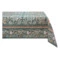 Скатерть квадратная Decor de table Рапсодия бирюза 100х100 см, гобелен