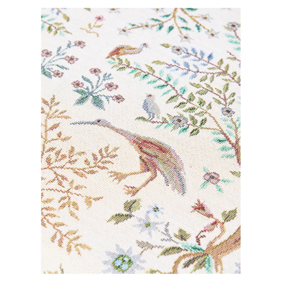 Скатерть квадратная Decor de table Рапсодия крем 100х100 см, гобелен