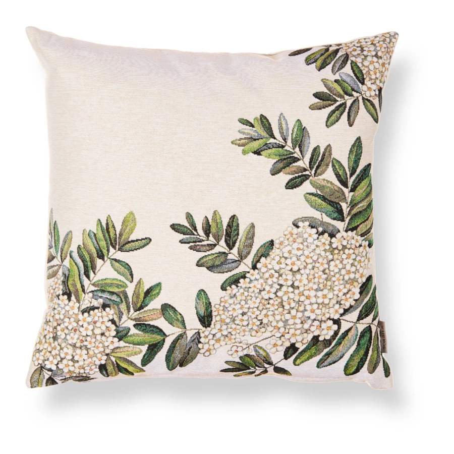 Подушка Decor de table Рябина справа 45х45 см. гобелен