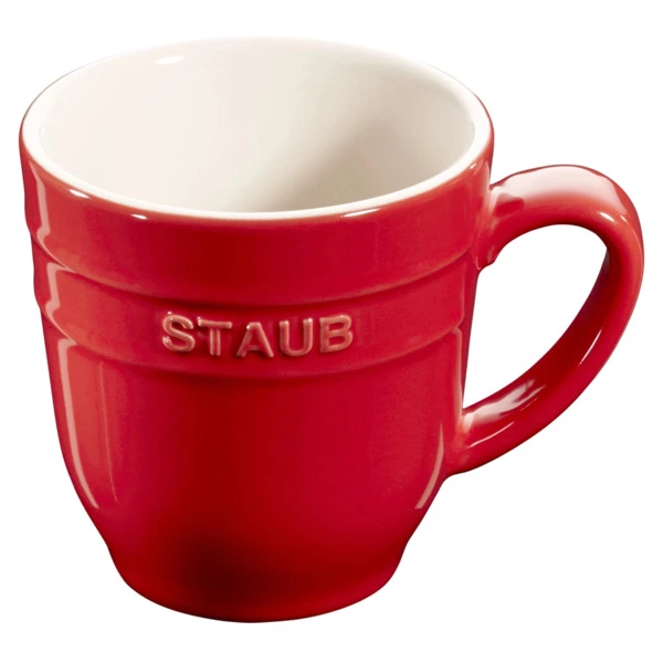 Чашка чайная Staub Ceramic 350 мл, керамика, вишневая
