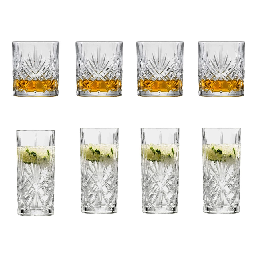 Набор стаканов для виски и воды Schott Zwiesel Show 8 шт, стекло хрустальное, п/к
