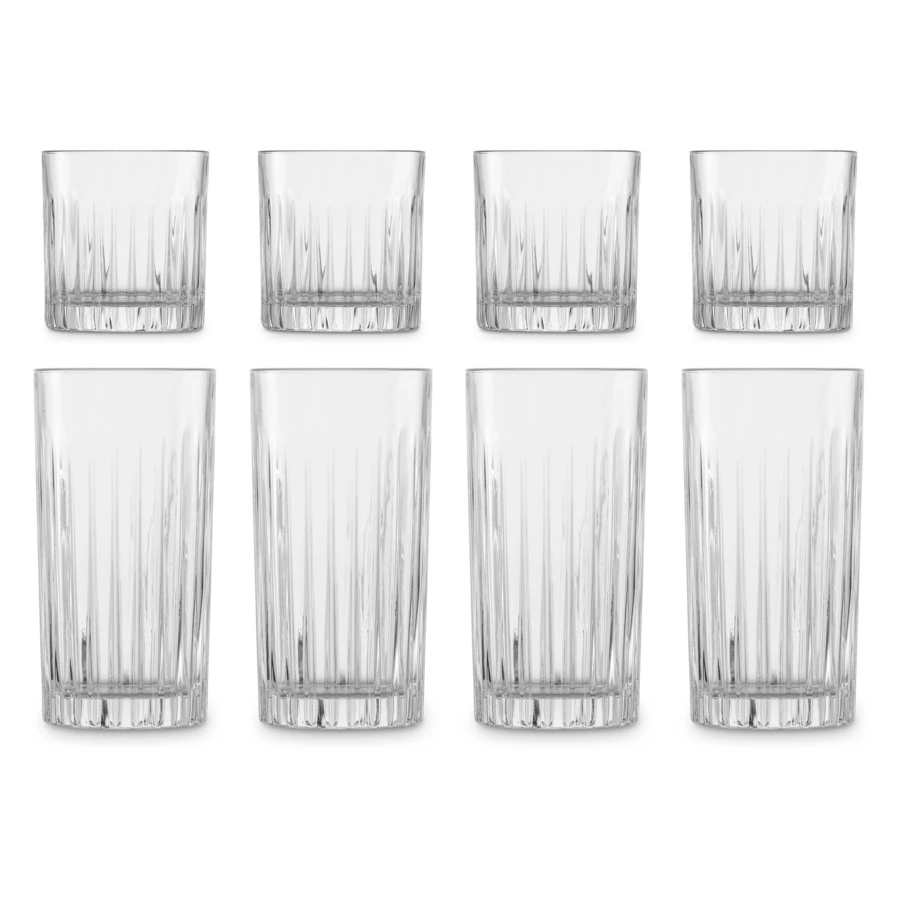 Набор стаканов для виски и воды Schott Zwiesel Stage 8 шт, стекло хрустальное, п/к