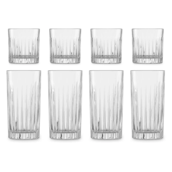 Набор стаканов для виски и воды Schott Zwiesel Stage 8 шт, стекло хрустальное, п/к