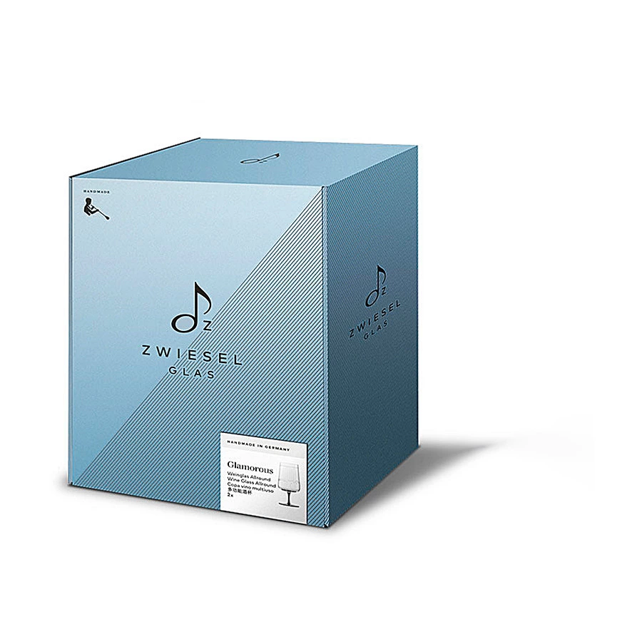 Набор бокалов для красного вина Zwiesel Glas Glamorous 491 мл, 2 шт, стекло хрустальное, п/к