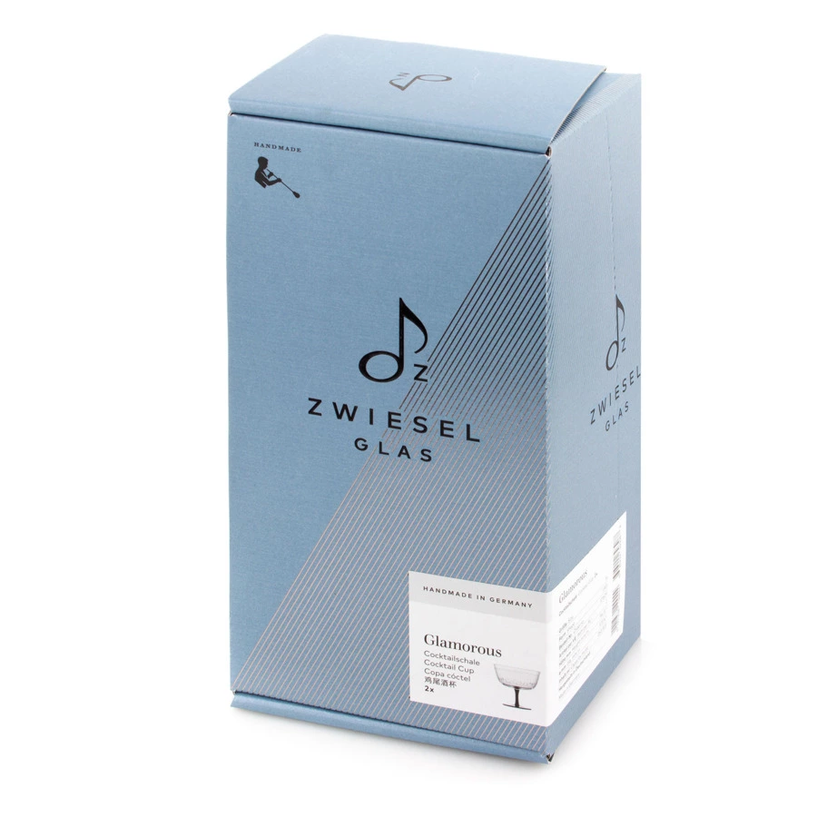 Набор бокалов для коктейля Zwiesel Glas Glamorous 260 мл, 2 шт, стекло хрустальное. п/к