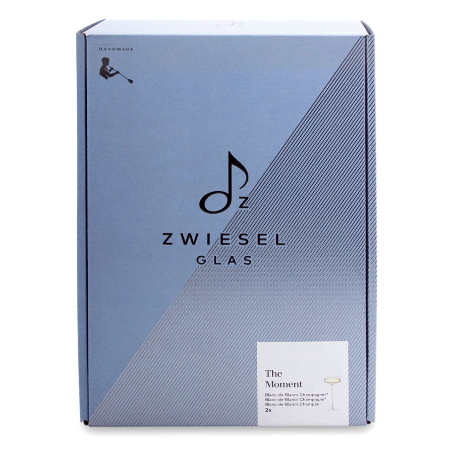 Набор фужеров для игристого вина Zwiesel Glas The Moment 312 мл, 2 шт, стекло хрустальное, п/к