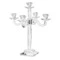 Канделябр на 5 свечей Decor de table Хрустальное вдохновение 43 см, хрусталь, п/к