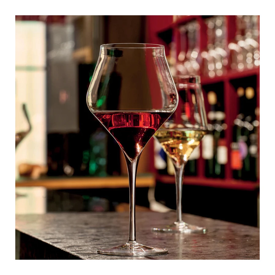 Набор бокалов для красного вина Luigi Bormioli Супремо Бургундское 650 мл, 6 шт, стекло хрустальное