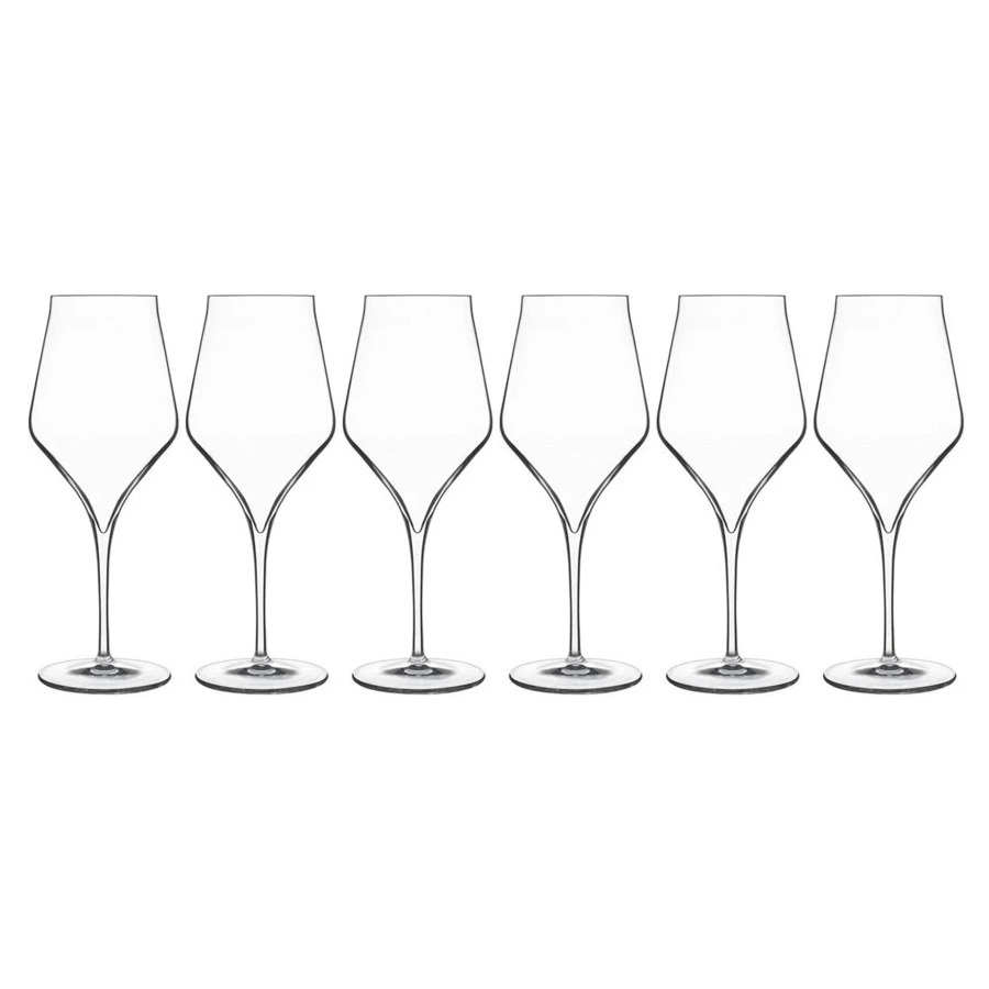 Наборов бокалов для красного вина Luigi Bormioli Супремо Бордо 550 мл, 6 шт, стекло хрустальное
